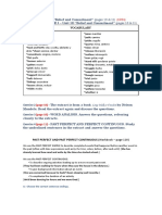 Past Perfect and Past Perfect Continuous (Workbook - Page 110)