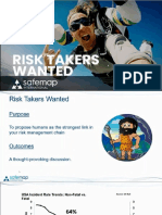 Risk Takers Wanted