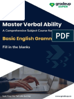 Master basic English grammar with fill-in-the-blank practice questions
