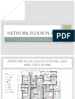 Network Floor Plan: By: Madlangbayan, Angel Mae Porcelo, Ayeshanie Emanuele