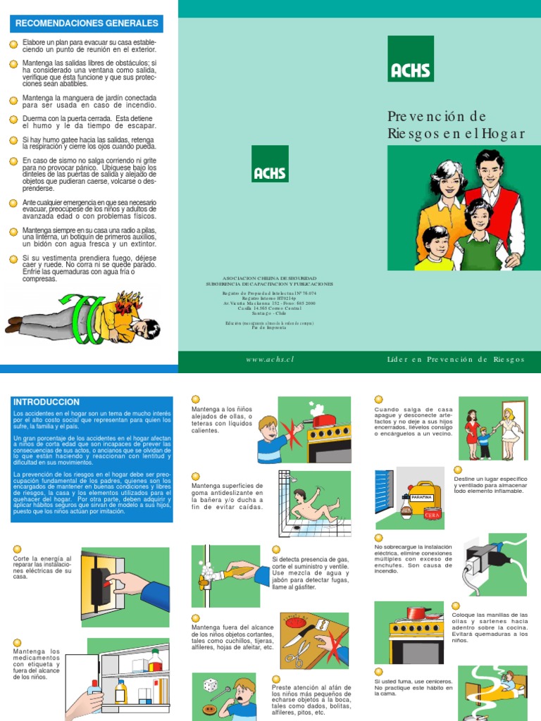 Prevención de Riesgos en El Hogar | PDF