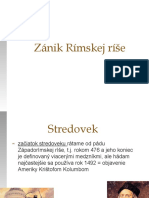 Zanik Rimskej Rise