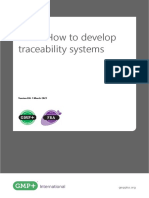 S-9.8 How To Develop Traceability Systems