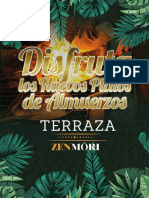 Carta Terraza Zenmori