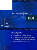 Scales of Justice PowerPoint Background Template