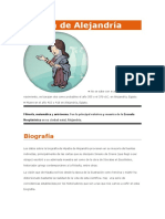 Biografia Hipatía de Alejandria