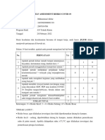 Muhammad Akbar - Formulir Self Assesment Risiko COVID-19