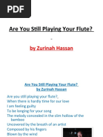 POETRY Form 5 - Are You Still Playing Your Flute