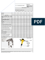 INSPECCIÓN DE TALADRO