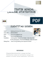 Statistik Sosial Social Statistics