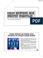 Pertemuan 2 - Siklus Akuntansi Dalam Industri Perhotelan