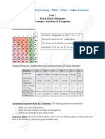 The P-Block Elements