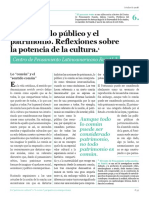 Caicedo Alhena. Lo común, lo público y el patrimonio. Reflexiones Sobre la Potencia de la Cultura