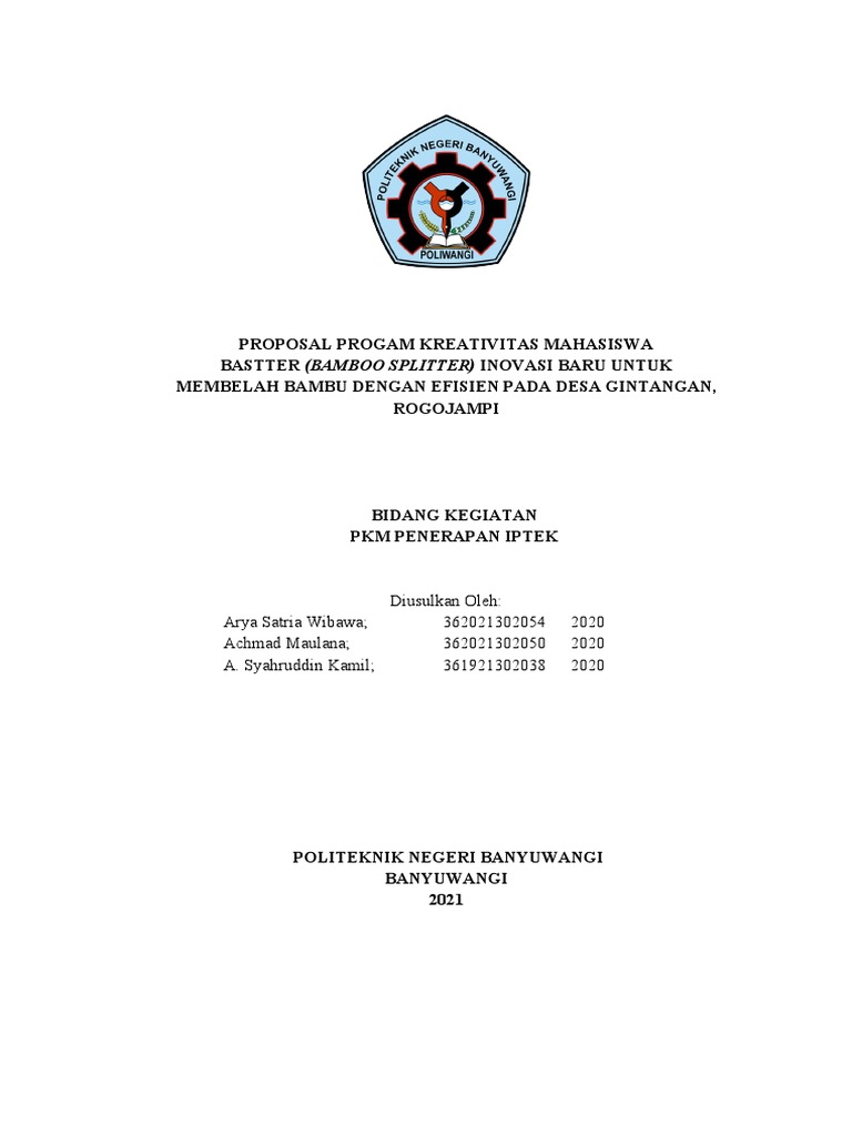 PKM Bambu-1 | PDF | Seni | Sains & Matematika
