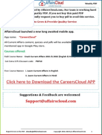 Click Here To Download The Careerscloud App: Affairscloud Launched A New Long Awaited Mobile App