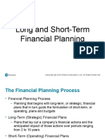 Long and Short-Term Financial Planning