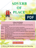 Quarter 3, Week 1-2 Adverb of Place, Time, Manner