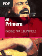 (Colección Bicentenario Carabobo 51) Primera, Alí - Canciones para El Bravo Pueblo