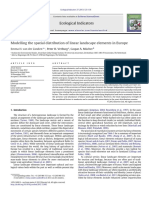 Modelling The Spatial Distribution of Linear Landscape Elements in Europe