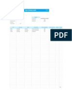 Planilla de Excel para El Registro de Kilometros y Reembolso
