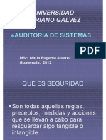 Auditoria de Sistemas Seguridad Administrativa II