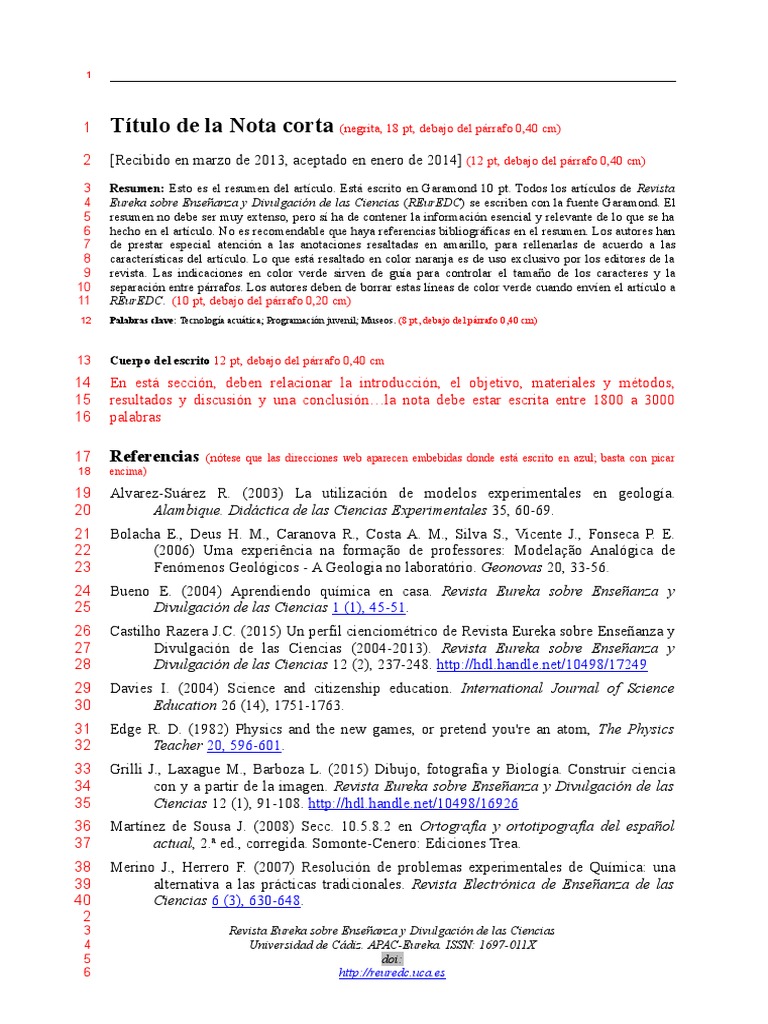 Formato - Nota Corta | PDF | Color
