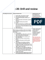 Activity 20: Drill and Review: Presenting The New Lesson Giving of Classroom Rules