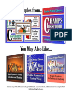 Demo CHAMPs Classroom Management Signs