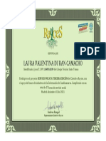 Certificado Laura Valentina Duran Camacho