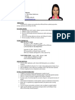 CV template 2