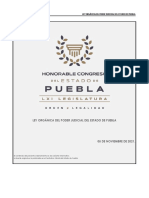 Ley Organica Del Poder Judicial Del Estado de Puebla 8 Noviembre 2021