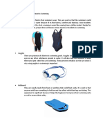 Swimming Equipments