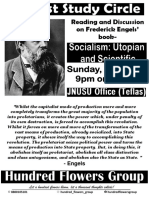 Socialism Utopian and Scientific Poster