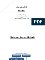 5-Hydrogen Storage-22-Jul-2019Material - I - 22-Jul-2019 - Hydrogen - Storage