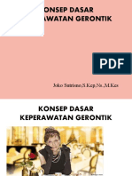 Konsep Dasar Keperawatan Gerontik