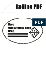 Dice Rolling PDF