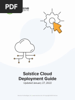 Solstice Cloud Deployment Guide