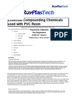 Essential Compounding Chemicals Used With PVC Resin