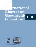 International Charter On Geographical Education: IGU UGI