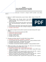 Kisi Kisi 10 SOAL MULTIPLE CHOICE BMN