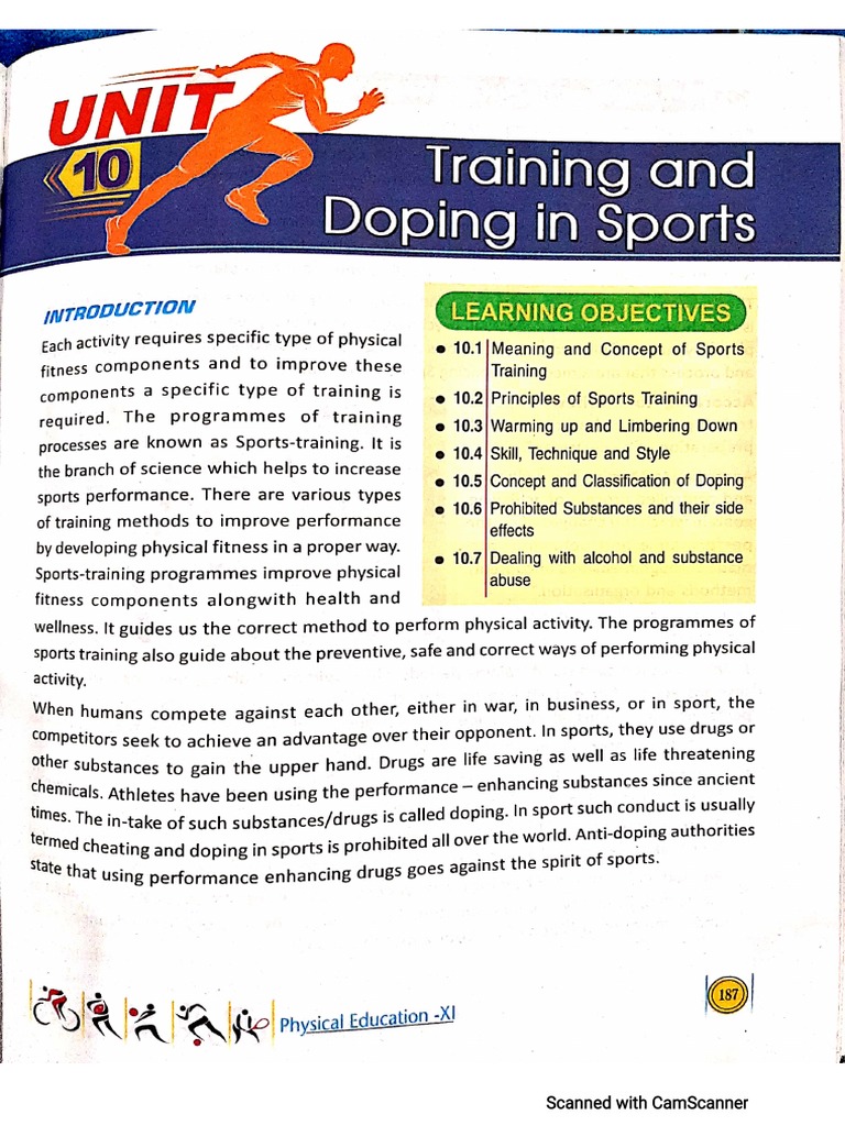 Ch-10 Training and Doping in Sports 11th | PDF