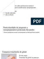 Semipreparate Porționate Din Pasăre