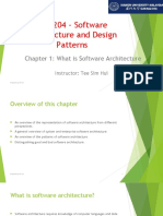 SOF 204 - Software Architecture and Design Patterns