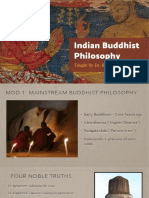 Indian Buddhist Philosophy Module 1 1