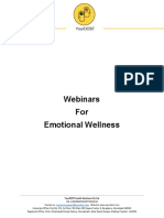 Webinars For Emotional Wellness: Yourdost Health Solutions PVT LTD