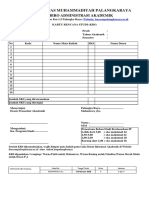 Formulir KRS Manual Iso