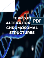 ALTERATION IN CHROMOSOMAL STRUCTURE Reviewer Notes