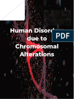 Human Disorders Due to Chromosomal Alterations Detailed Notes
