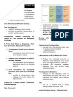 Chapter 6: Fundamentals of Product and Service Costing