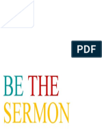 Be the Sermon